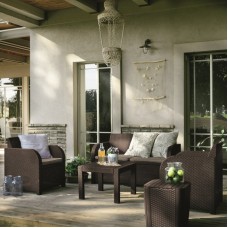 KETER. Set mobilier gradina maro Georgia..